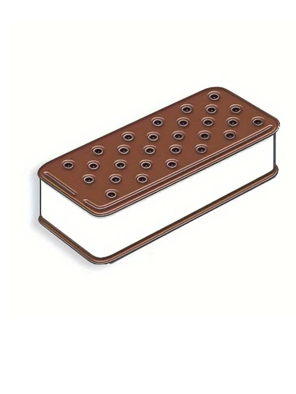 ICE CREAM SANDWICH OIL DRIPPED ENAMEL PIN LAPEL PIN BROOCH NWT